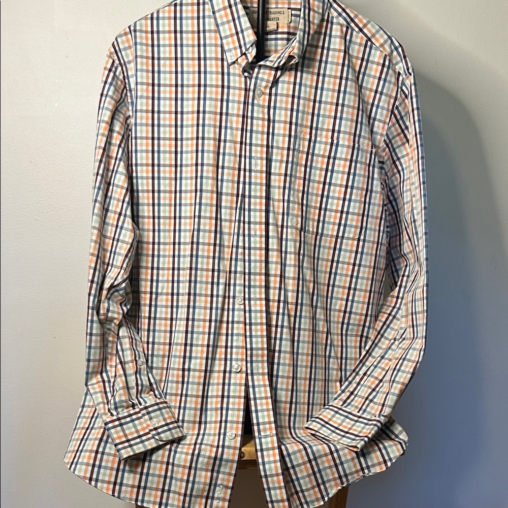 Duluth Trading Co Plaid Shirt